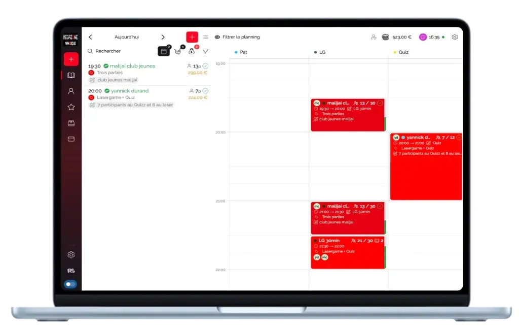 A connected and synchronized calendar for your Coach
