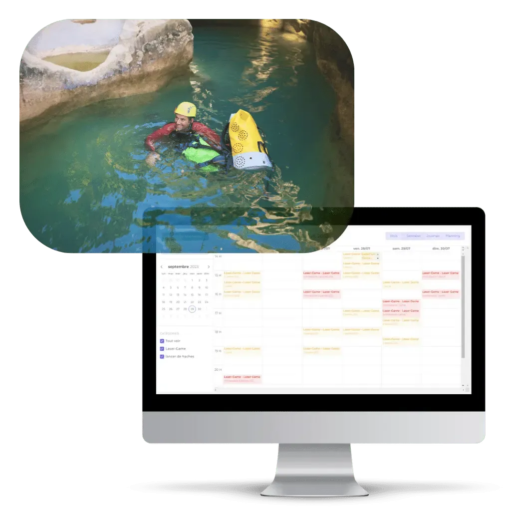 An excursion calendar designed for your guides