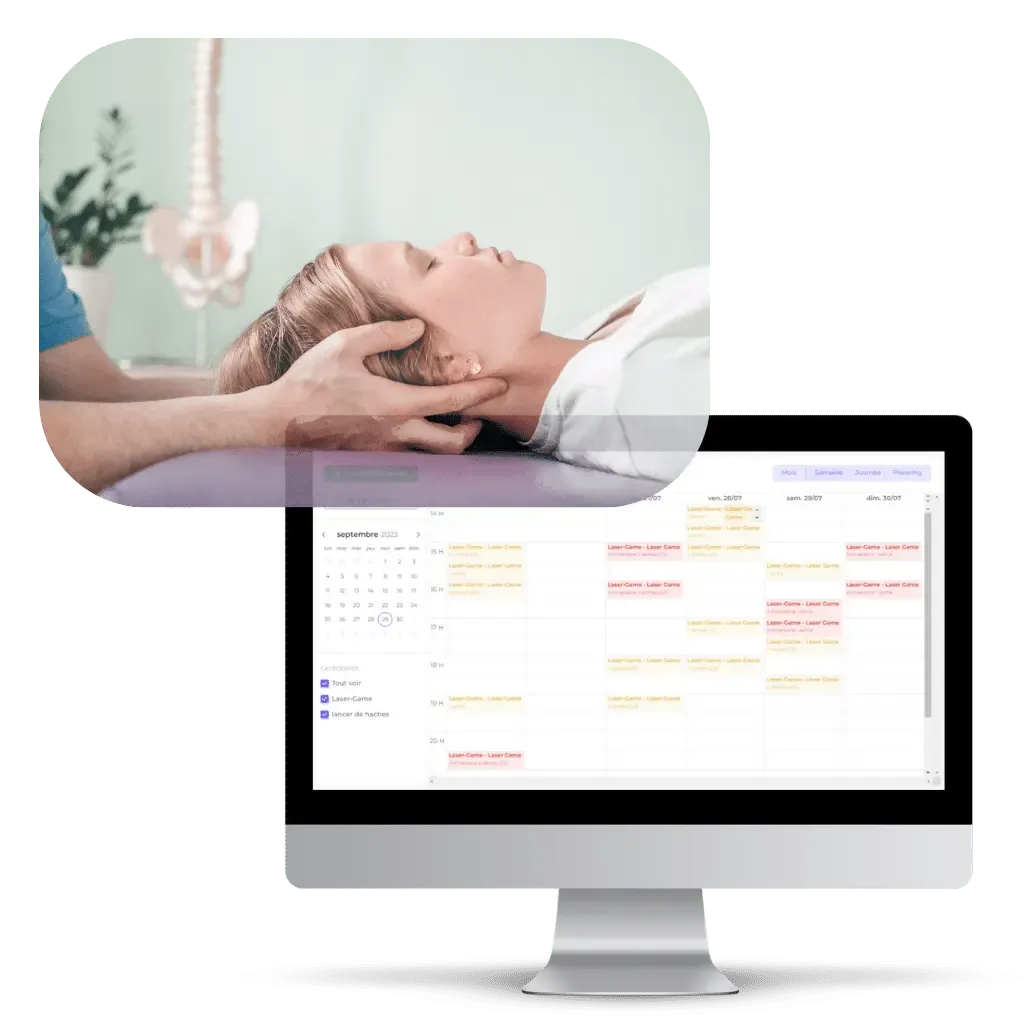 A connected and synchronized calendar for your Osteopath