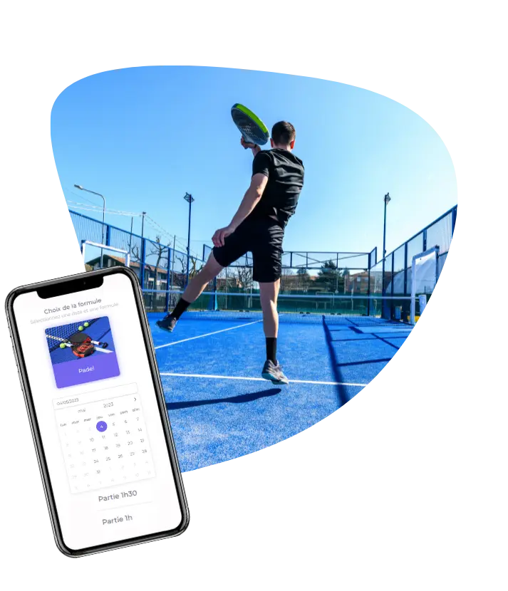An interactive calendar optimized for your courts